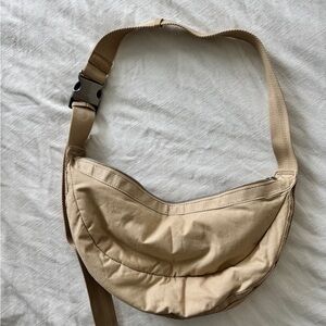 Zara Beige Crossbody Bag